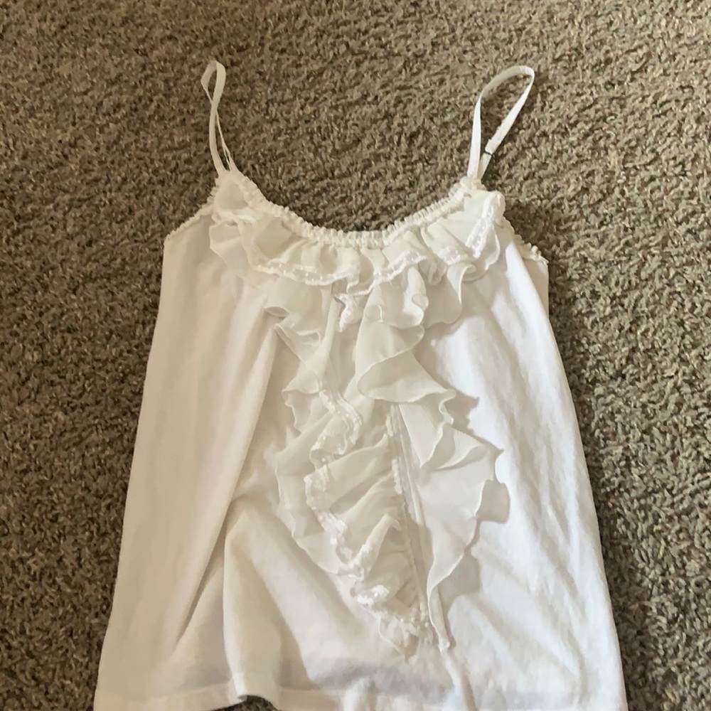 White tank top